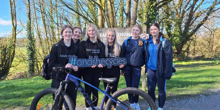 Kilkenny students embrace outdoor adventure, mountain biking at Castlecomer Discovery Park