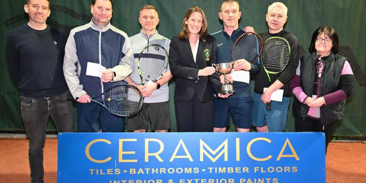 PICTURES: Huge night of finals action at Kilkenny Tennis Club