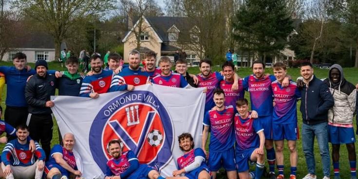 Joyous scenes as Ormonde Villa win secures promotion - Kilkenny Soccer