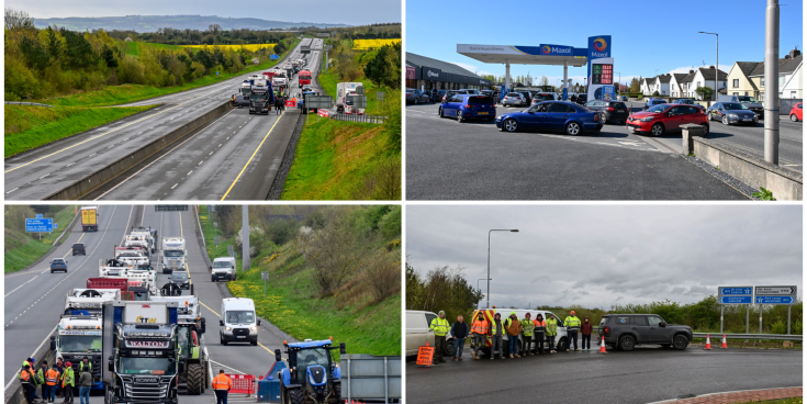 IN PICTURES: Kilkenny people race to the pub amid fuel cost protests