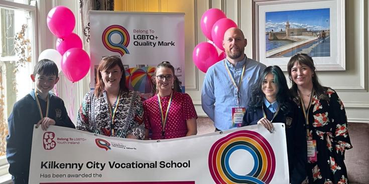 Kilkenny City school among first to be awarded LGBTQ+ Quality Mark