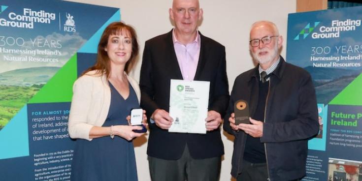 Prestigious award bestowed upon woodland owner from Kilkenny