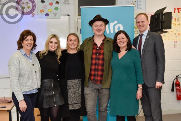 Picture Gallery Mundy visits Loreto Kilkenny for songwriting