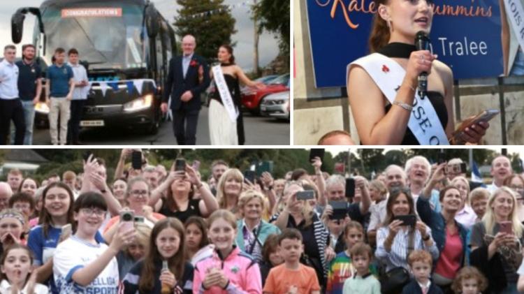 In PICTURES: Hero's welcome home for Laois Rose of Tralee