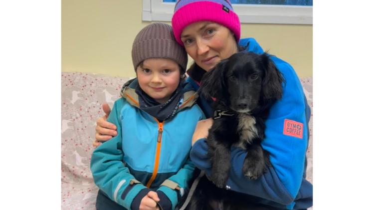 'What a lucky pup'- Mum and son duo adopt CoCo the puppy from Kilkenny dog shelter