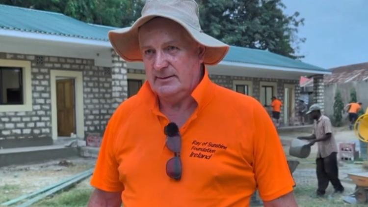 Kilkenny man to the fore as new classrooms built in remote part of Kenya