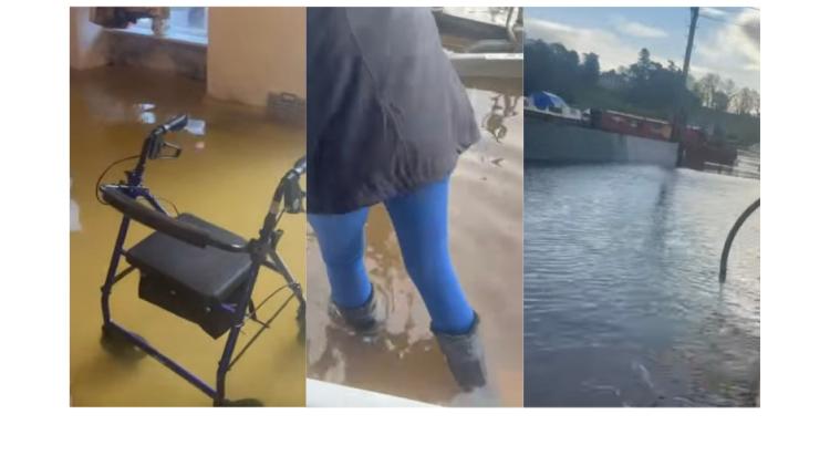 'God help her'- Shock in Kilkenny as elderly lady's home flooded during Storm Chandra