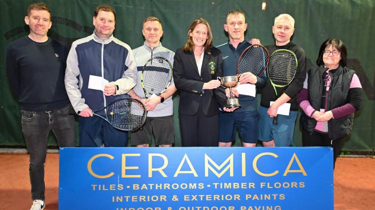PICTURES: Huge night of finals action at Kilkenny Tennis Club