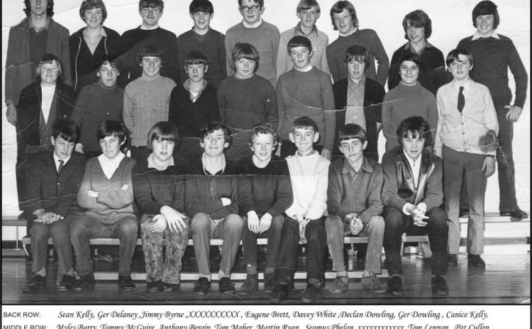 Kilkenny Memories - Do you recognise any of the characters from this archived class photo?