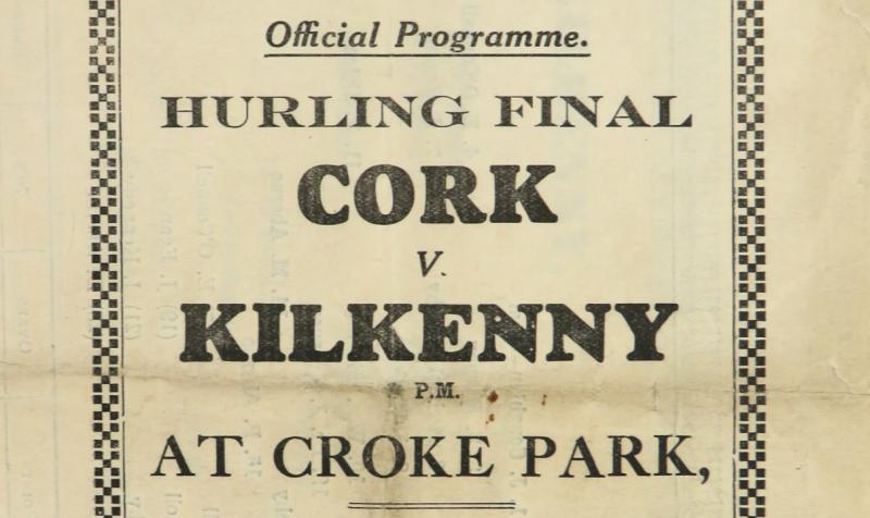 Kilkenny GAA programme fetched large sum at auction