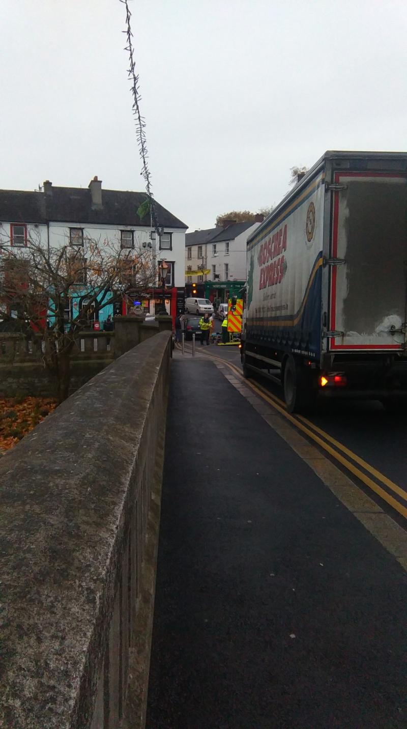 Man injured in road traffic collision on Rose Inn Street, Kilkenny