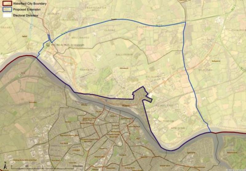 South Kilkenny and Waterford boundary