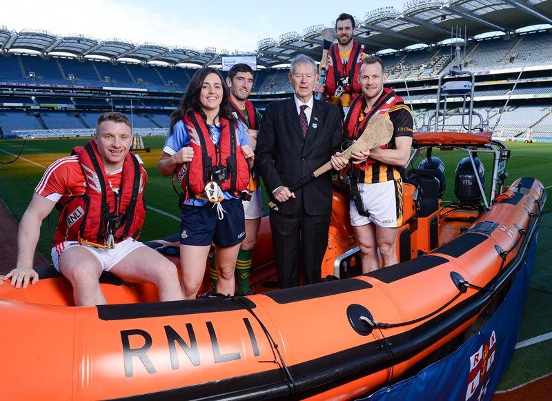 Kilkenny Hurler Jackie Tyrell teamed up with RNLI for "Respect the Water" campaign 