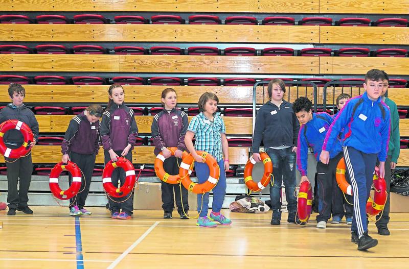 School kids tackle water safety at the Watershed