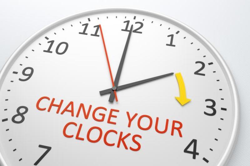 Clocks go back this weekend