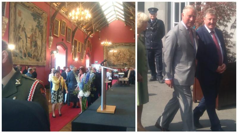Royal Visit:  'It is lovely to be in Kilkenny'