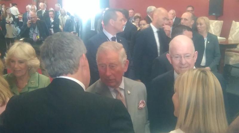 Royal Visit:  Prince speaks at Castle Civic Reception, pays tribute to Kilkenny