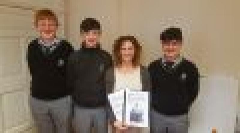 St Kieran’s students in national finals