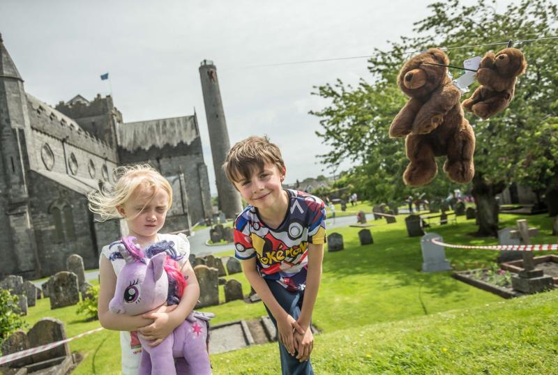 All the fun of the fair at St Canice's in Kilkenny