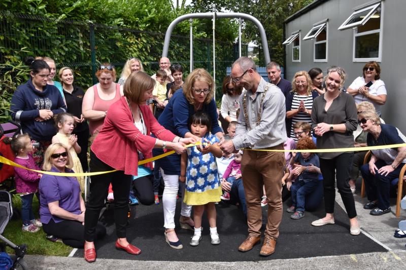 Sunshine and smiles at O'Neill Centre in Kilkenny for opening of revamped play area