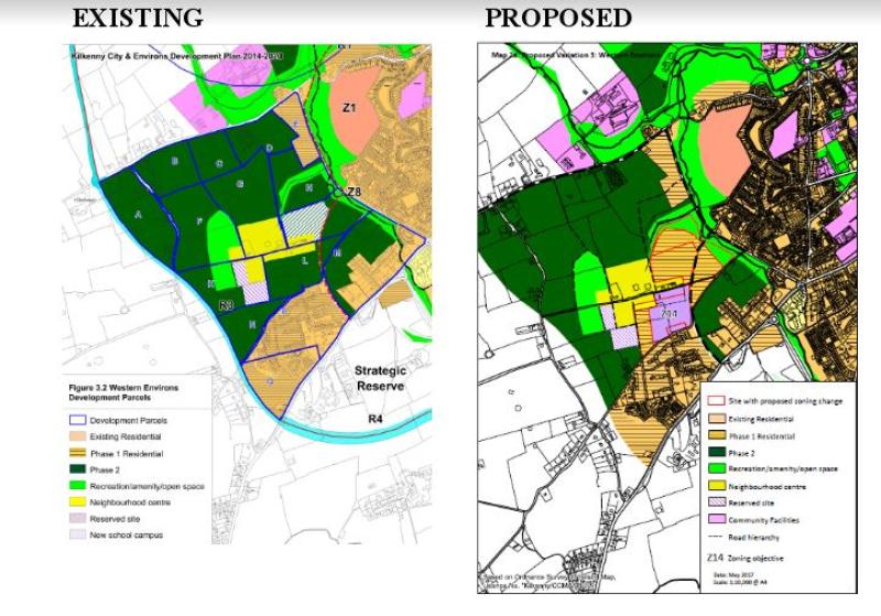 Variation to Kilkenny City Development Plan paves way for new houses and schools
