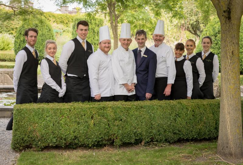 The catering team at Butler House