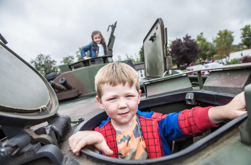 Fun for all the family at Open Day at James Stephens Military Barracks
