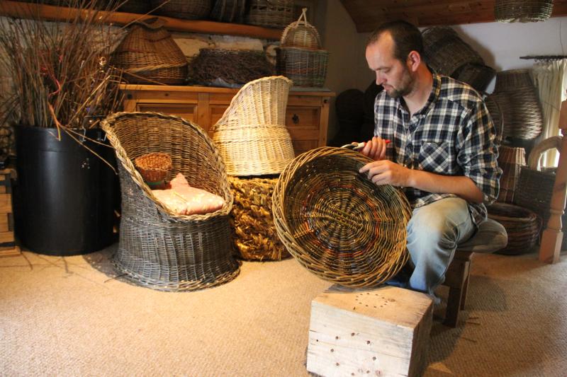 There were over 500 basket makers working at the beginning of the 20th century