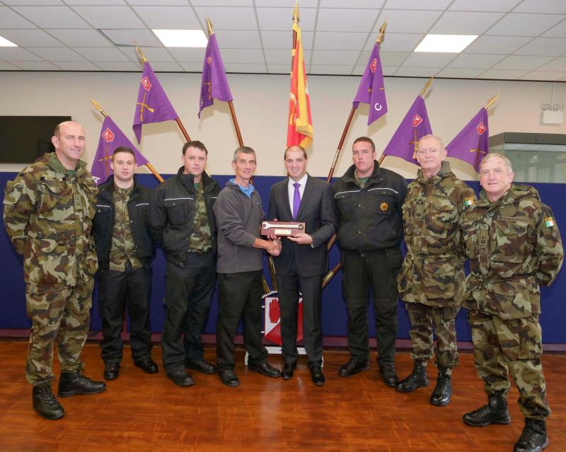 Minister visits Stephen's Barracks in Kilkenny to open state of the art facilities