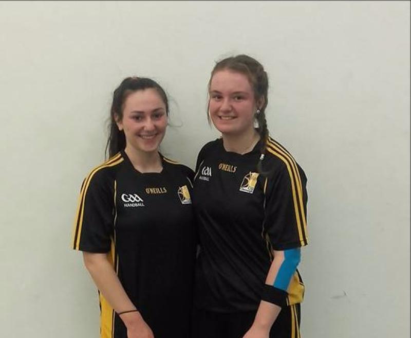 Handball: It was celebration time for Aoife and Ailish