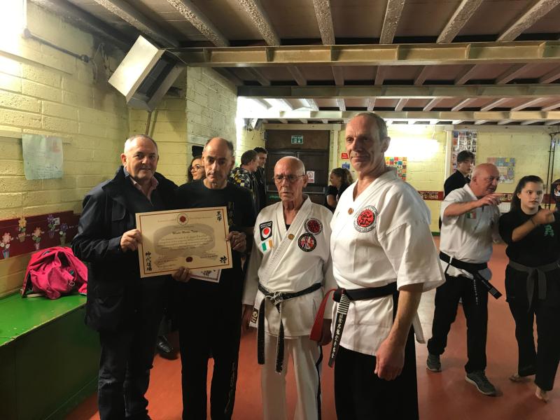 Martial Arts: Martin Treacy is a Master seventh degree black belt