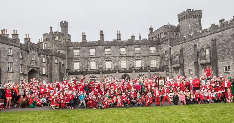 Christmas Fun Run in Kilkenny Castle Park