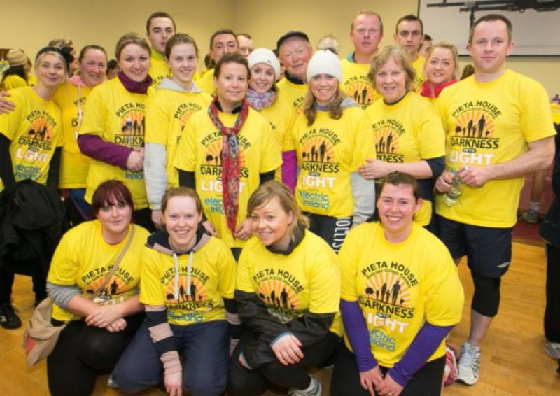 Participants in last year's darkness Into Light in Kilkenny