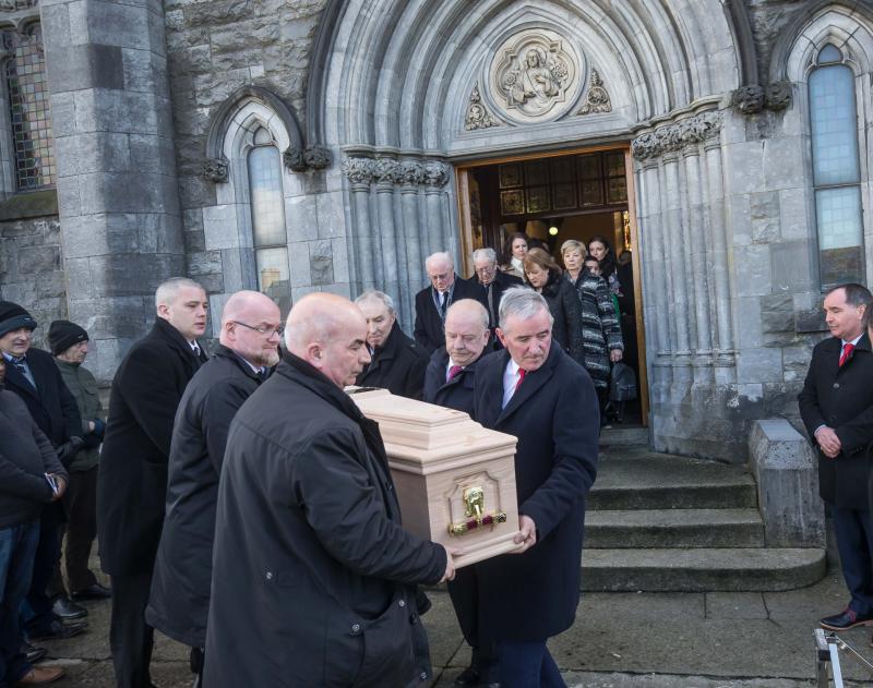 Former Ceann Comhairle, Seamus Pattison, Kilkenny is laid to rest
