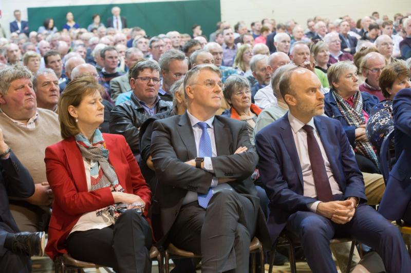 Glanbia Ireland chief in crowd