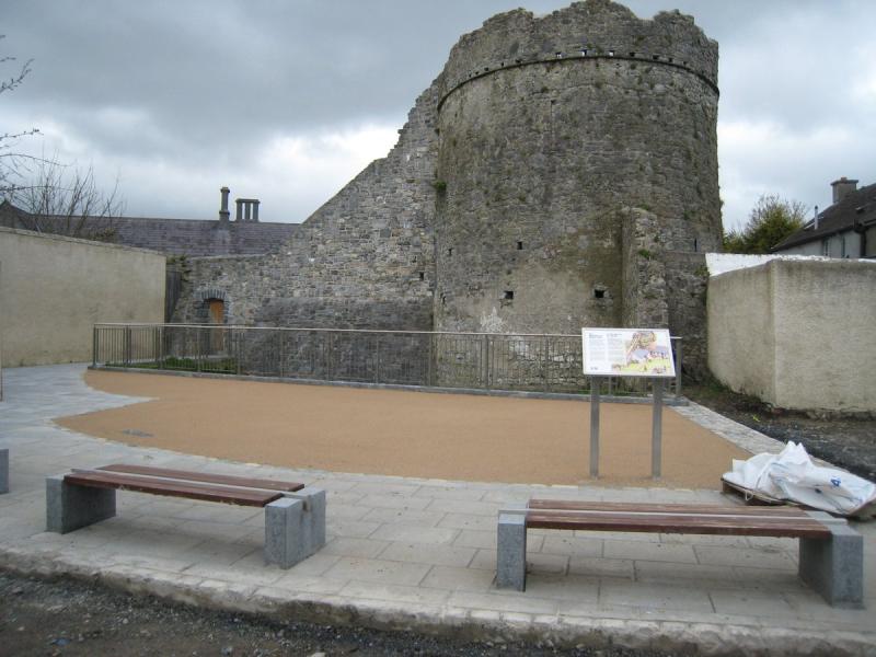 Talbot's Tower photographed from its New Street entrance in Kilkenny city