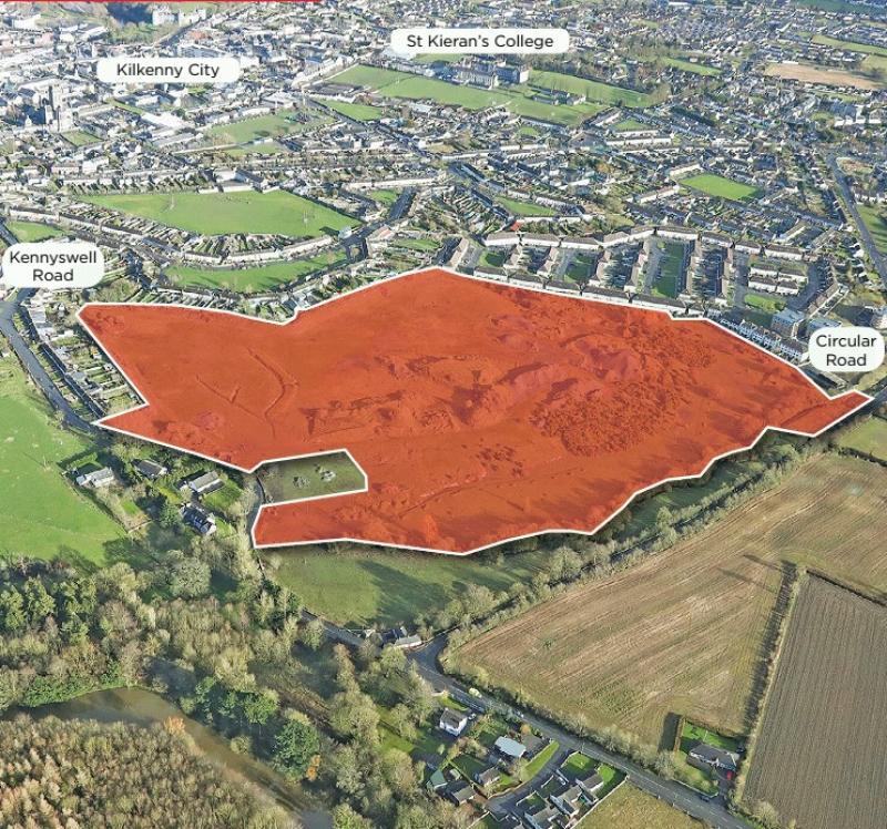 The site at Daly's Hill