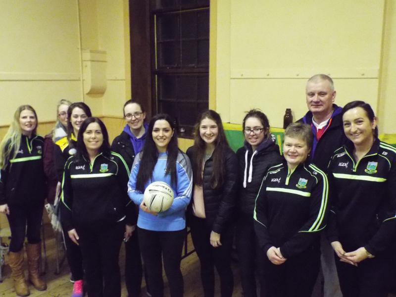 Dunnamaggin lady footballers Kilkenny