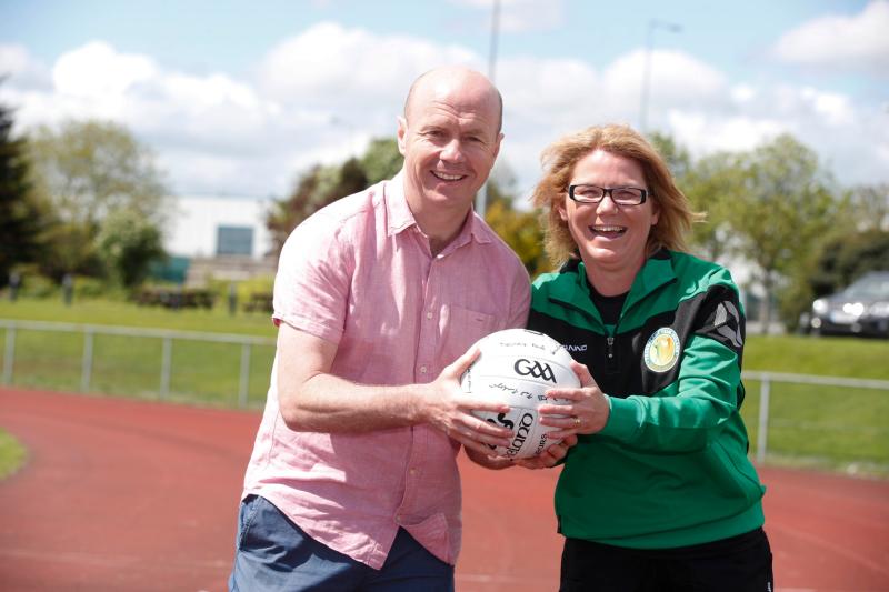 Football legend Peter Canavan and Emma O'Sullivan