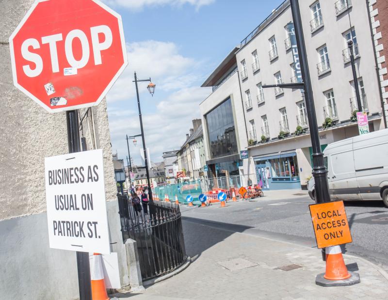 ROAD WORKS PATRICK STREET