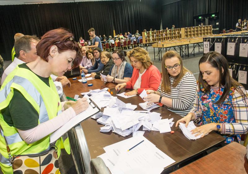 Counting is underway at Cilin Hill in Kilkenny