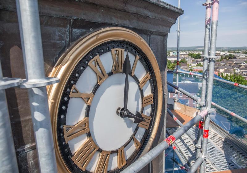 Iconic landmark at  Kilkenny City Hall gets facelift