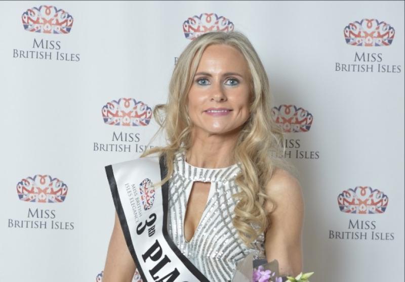 Stunning Esther wows judges at   Miss British Isles contest