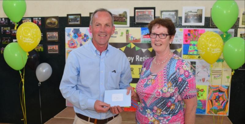 Hugginstown principal retires after thirty years of teaching