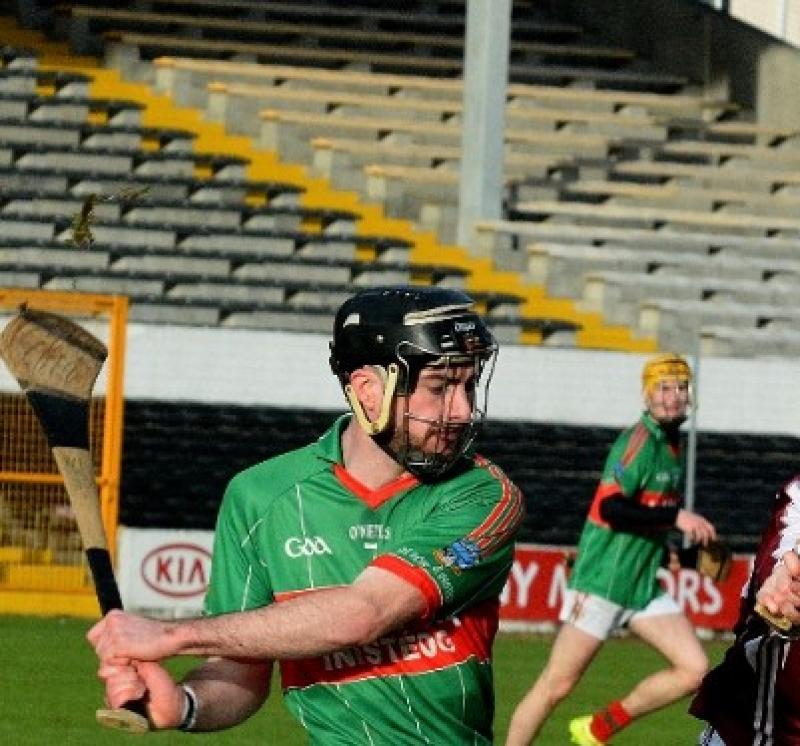 Rower win: Kevin Murphy 48th minute goal broke Danesfort challenge