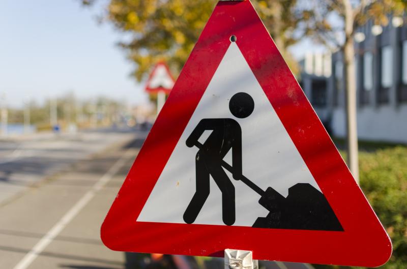 Road works 