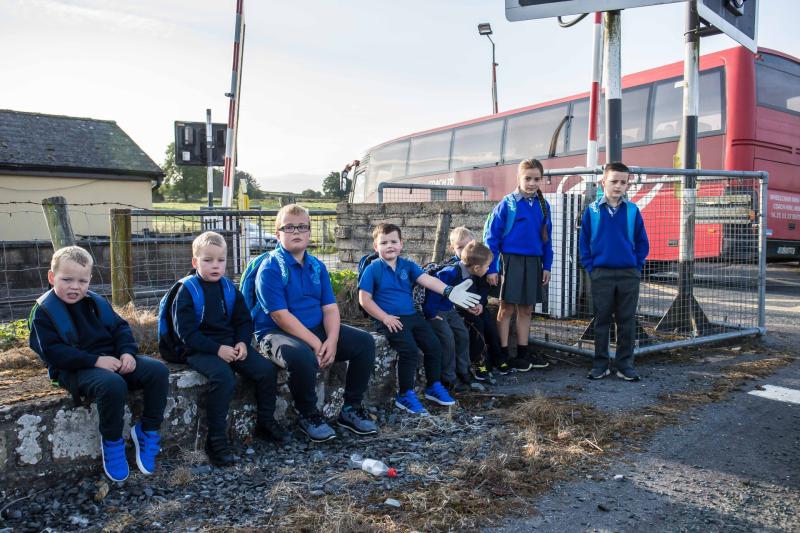Ballyhale Drennan children no bus place