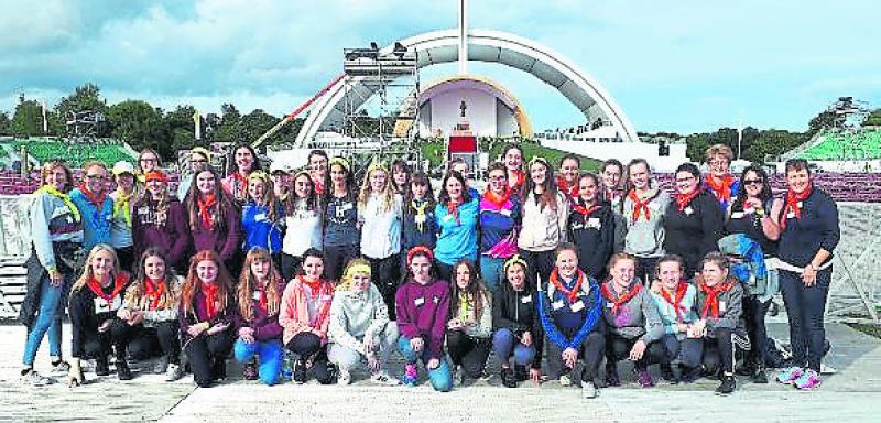 St Brigid's College Callan Papal Mass