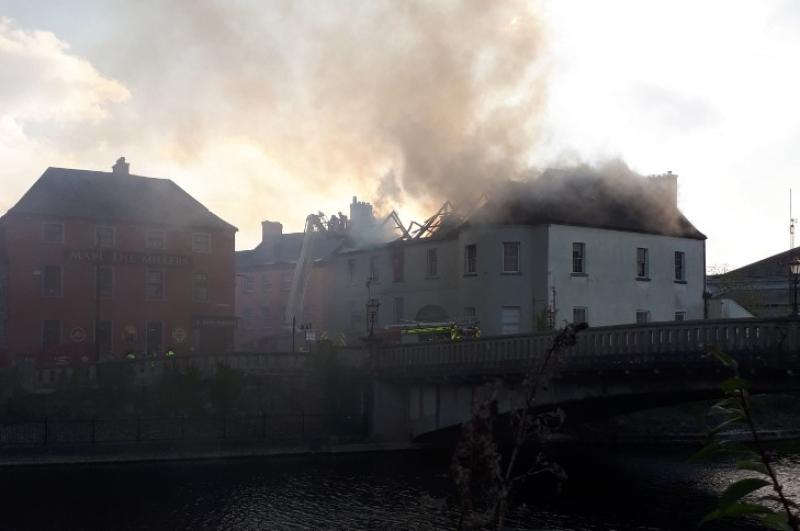 Majot fire in centre of Kilkenny city