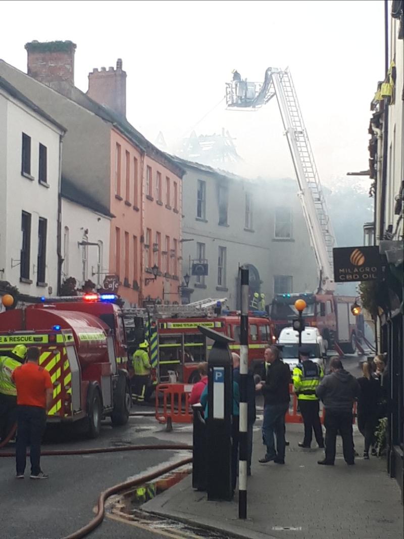 Couple rescued by hero garda from burning building on John Street